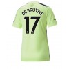 Manchester City Kevin De Bruyne #17 Tredjedrakt Kvinner 2022-23 Kortermet